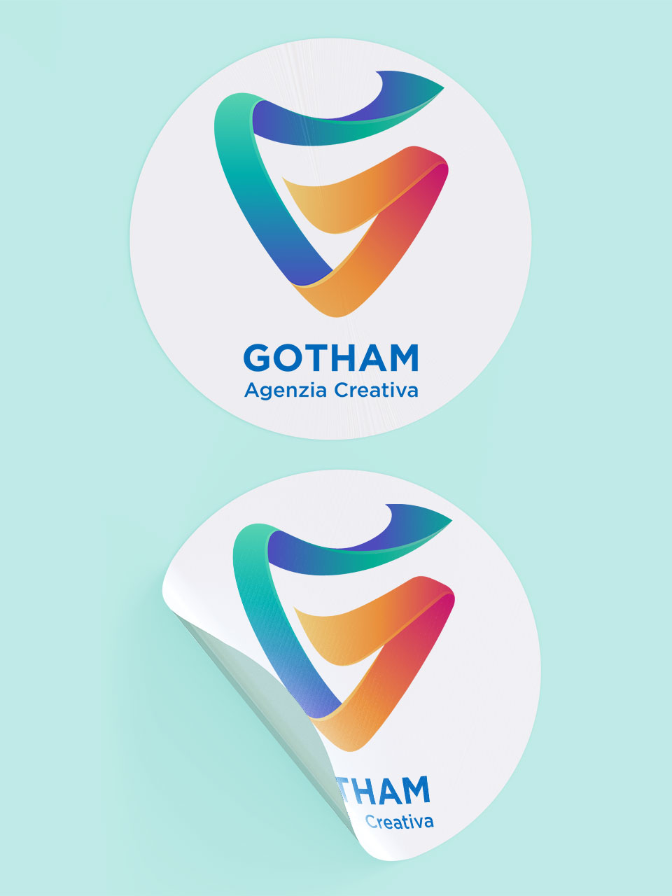 gotham-agenzia-creativa-adesivo